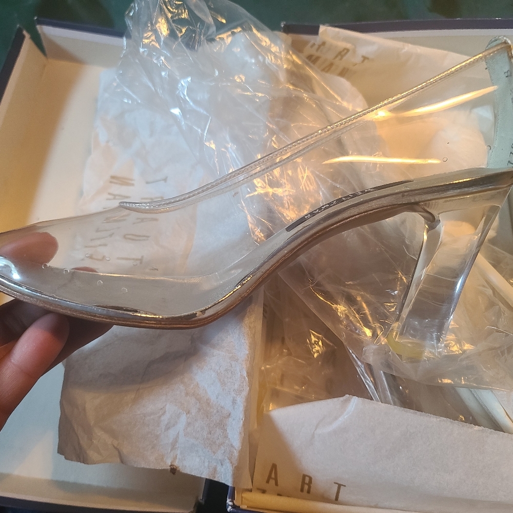 Stuart Weitzman "Cinderella" shoes vintage NIB